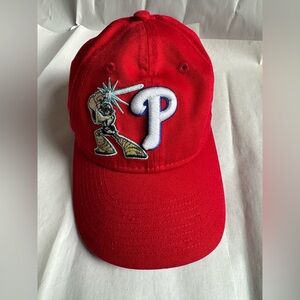 Unique New Era Red Kids Baseball Cap with White 'P' Phillies and Starwars
